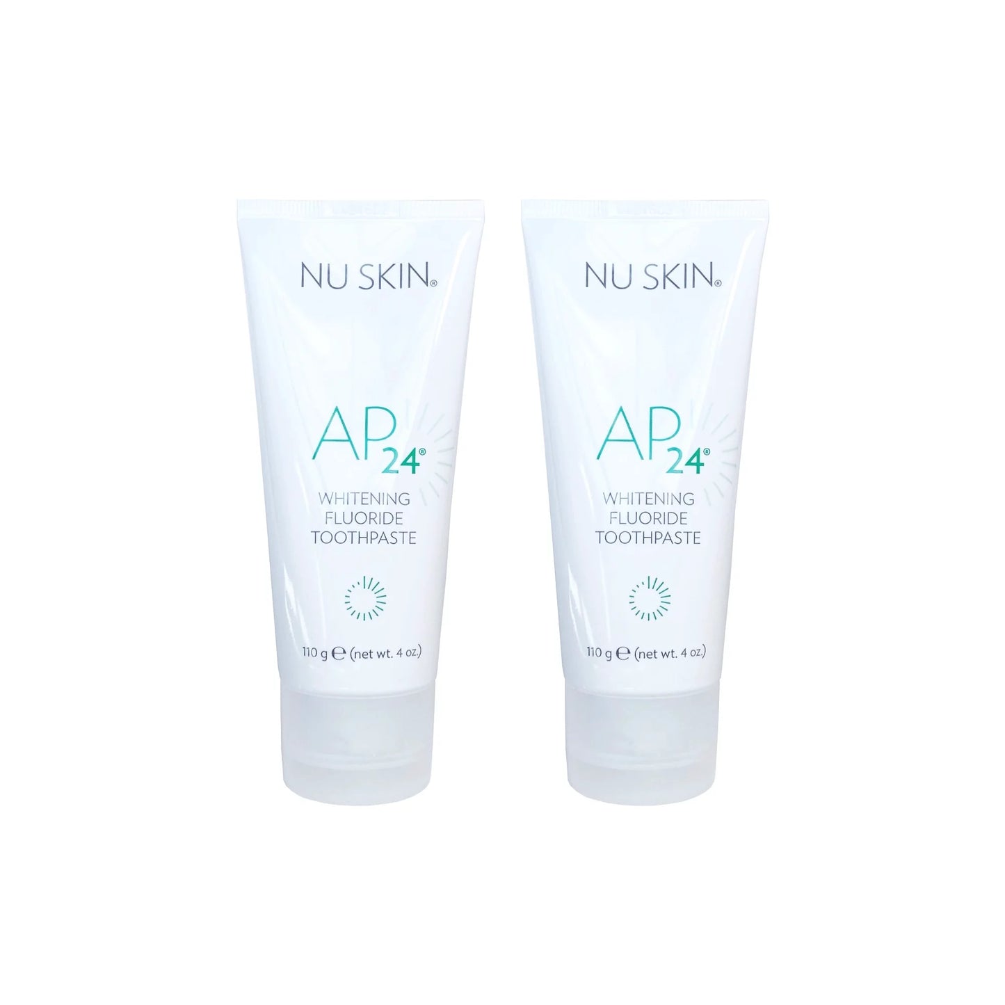 2 Tubes of AP 24 Whitening Fluoride Toothpaste